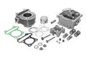 Cylinder z uzbrojoną głowicą do silników GY6 50 4T. 80 cc