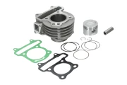 Cylinder z uzbrojoną głowicą do silników GY6 50 4T. 80 cc