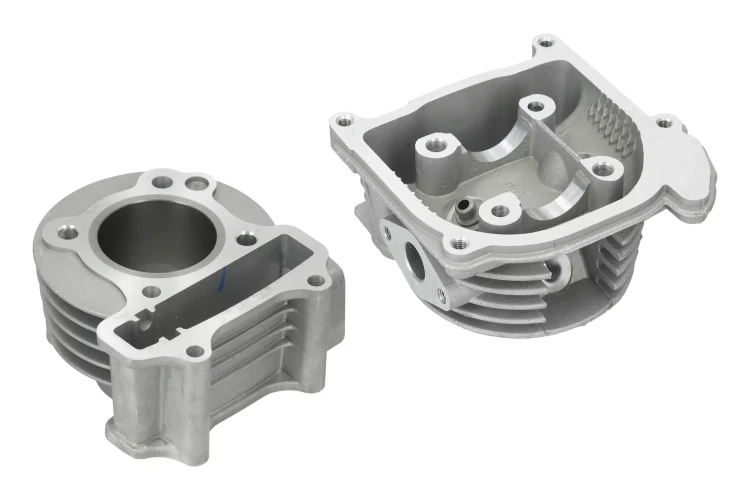 Cylinder z uzbrojoną głowicą do silników GY6 50 4T. 80 cc