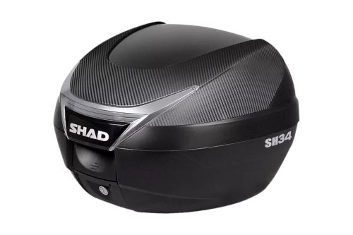 Kufer centralny z płytą montażową SHAD SH34 carbon - D0B34106