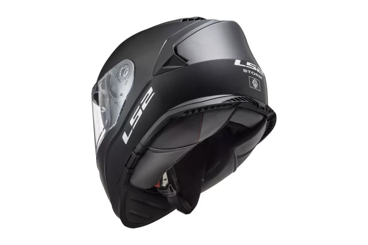 Kask motocyklowy integralny LS2 FF800 STORM II SOLID MATT BLACK -06 M