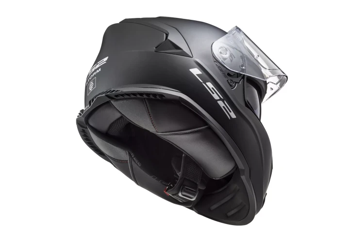 Kask motocyklowy integralny LS2 FF800 STORM II SOLID MATT BLACK -06 M