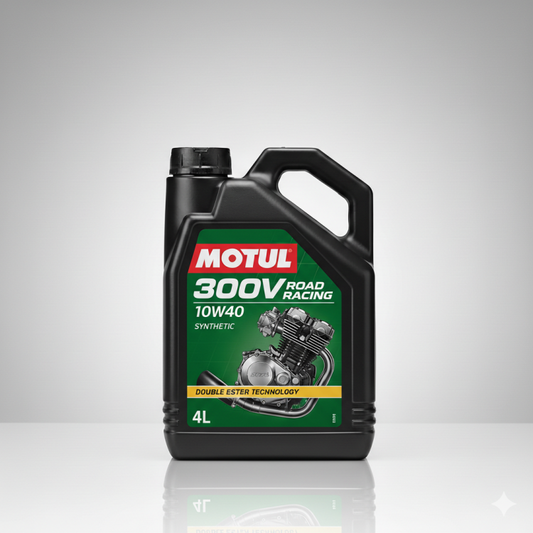 Olej Motul 300V Road Racing 10W40 4L - Technologia ESTERCore | SGV Moto
