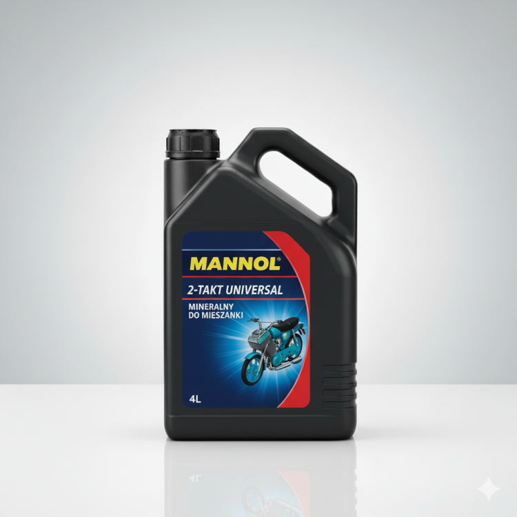 Olej Mannol 2-Takt Universal 4L - Mineralny do Mieszanki | SGV MOTO