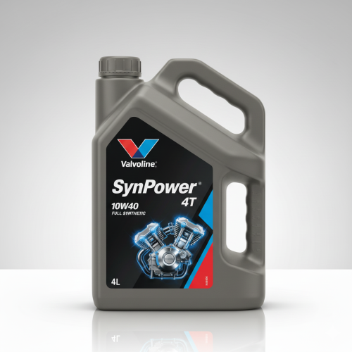 Olej Valvoline SynPower 4T 10W40 4L - Syntetyczny do Motocykli | SGV MOTO