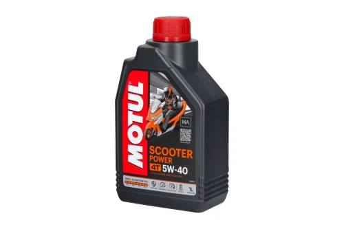 Olej silnikowy Motul Scooter Power 4T MA 5W40 Syntetyczny 1l
