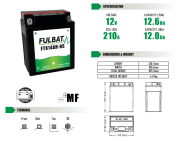 AKUMULATOR BEZOBSŁUGOWY FULBAT FTX14AH-BS