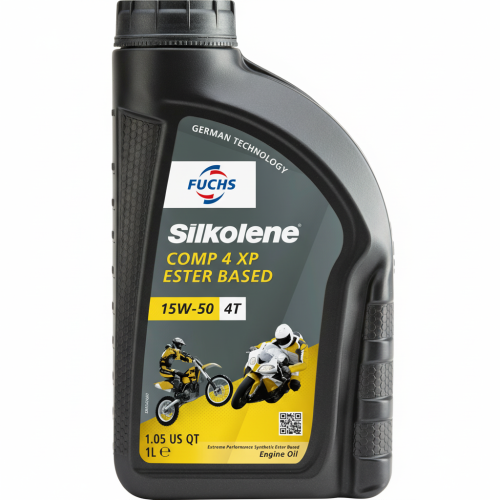 OLEJ SILNIKOWY FUCHS SILKOLENE COMP 4T 15W50 - XP 1L