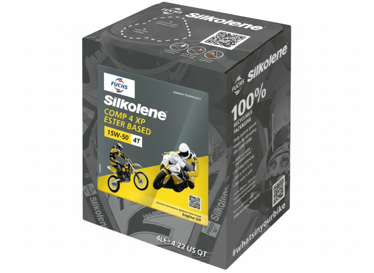 Olej Silnikowy Fuchs Silkolene Comp 4 15W50 XP - 4L | Półsyntetyczny