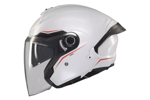 KASK MT HELMETS OF515SV COSMO SV SOLID A0 BIAŁY POŁYSK L