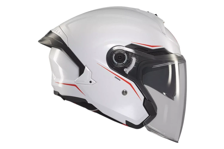 KASK MT HELMETS OF515SV COSMO SV SOLID A0 BIAŁY POŁYSK L