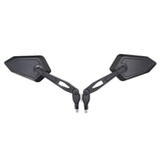 LUSTERKA MOTOCYKLOWE QUAD ATV SPORT NAKED CZARNE M10