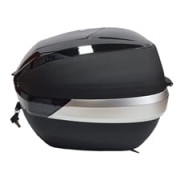 KUFER CENTRALNY HF E68 BLACK 48L ŚWIATŁO STOP LED