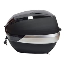 KUFER CENTRALNY HF E68 BLACK 48L ŚWIATŁO STOP LED