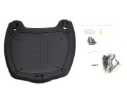 KUFER CENTRALNY HF E68 BLACK 48L ŚWIATŁO STOP LED
