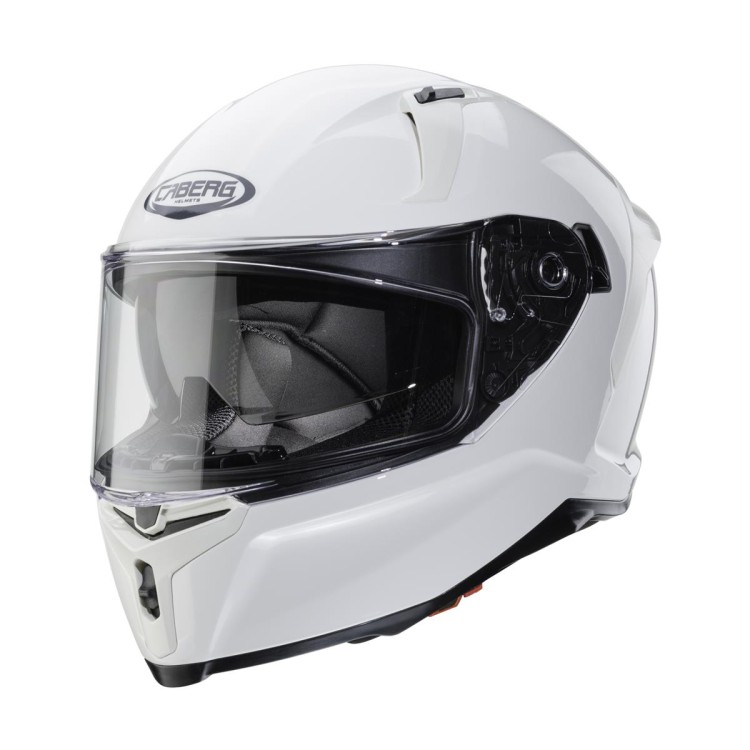 CABERG KASK INTEGRALNY AVALON X SOLID KOLOR BIAŁY POŁYSK ROZMIAR L